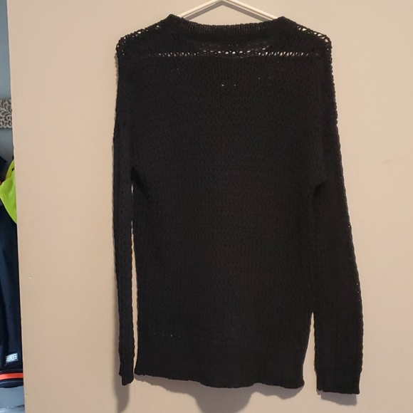 💫 2/$30 • Black Sweater with Tassles - Picture 4 of 4